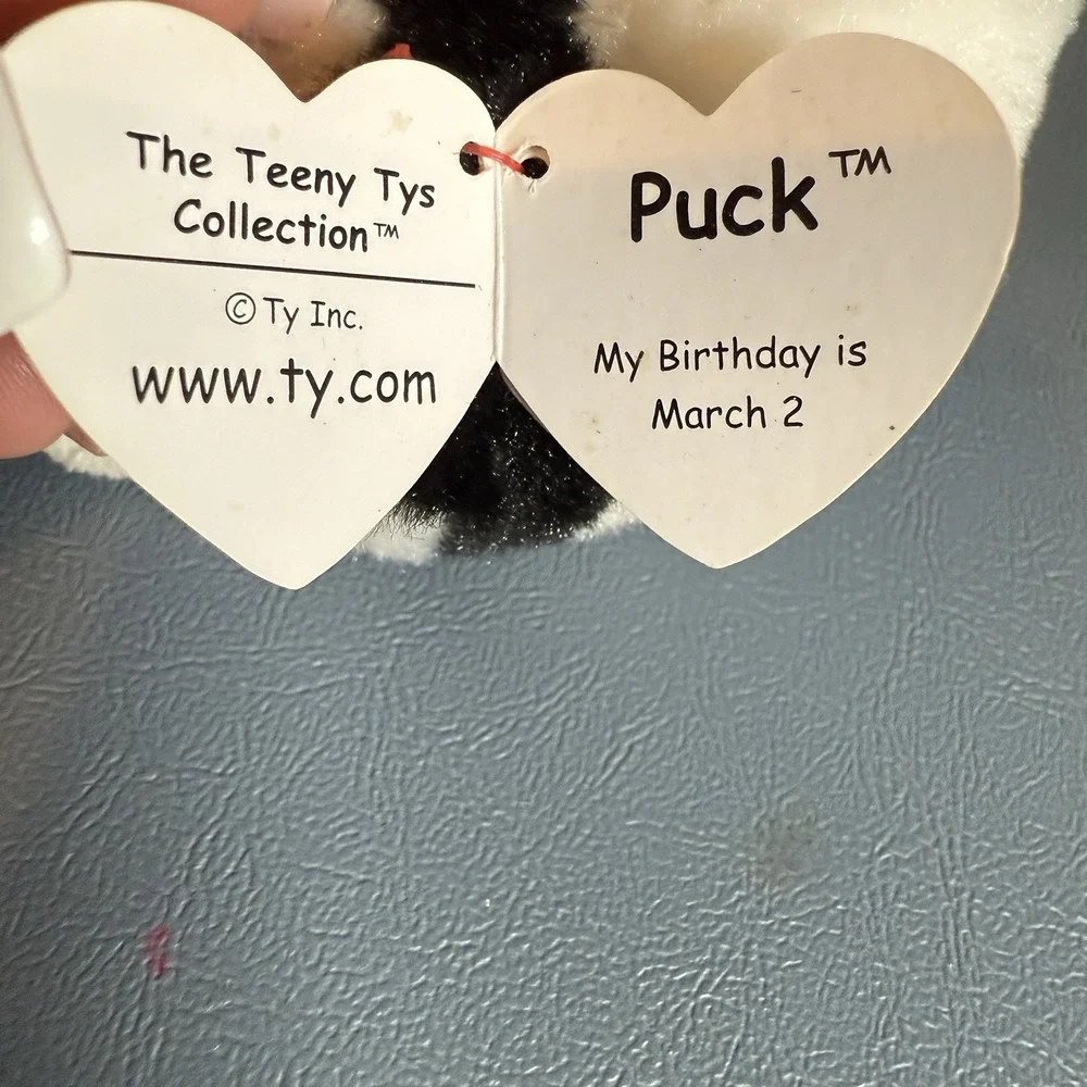 TY Beanie Boos Original Stripes Arctic Beanie Boos Butter Izzy 2 Teeny Rory Puck
